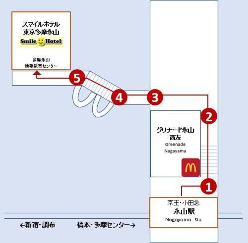 Smile Hotel Tokyo Tamanagayama Экстерьер фото